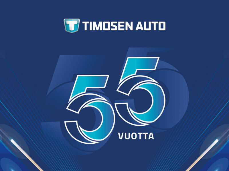 Timosen Auto 55 vuotta – Kiitos asiakkaillemme! 🎉